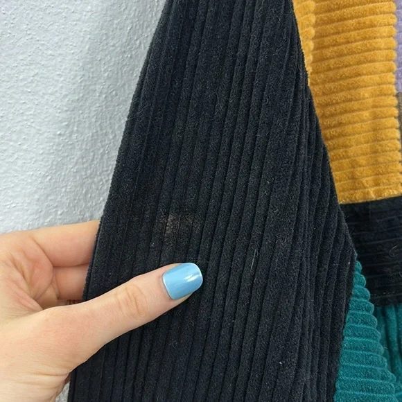 Urban Outfitters Ryder Color Blocked Corduroy Zip Jacket - Sold Out - Picture 7 of 11